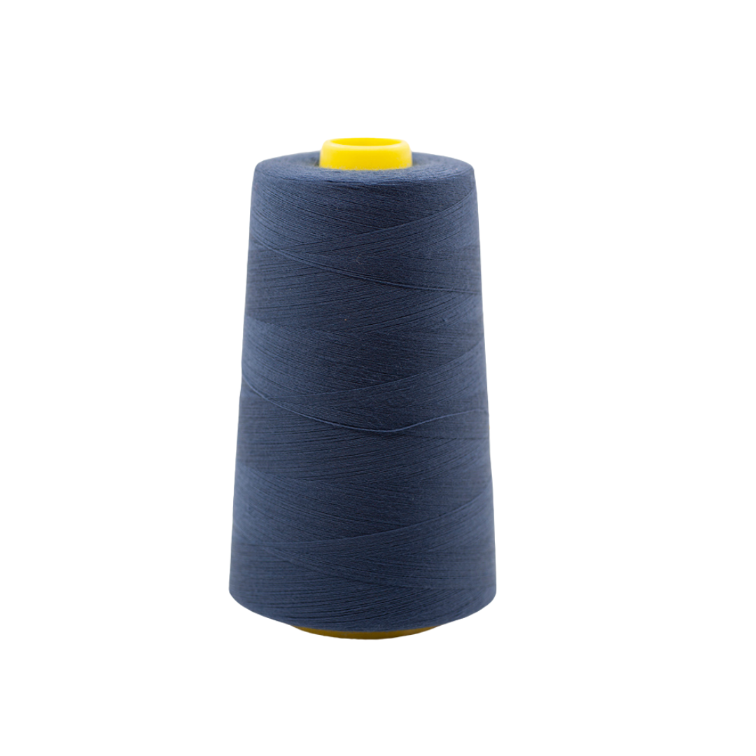 Overlocker Threads Polyester Hand /  Overlocker- 5000 Yards (Denim Blue)