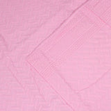 3 Metre Broderie Anglaise Floral Cotton - 45" Wide (Baby Pink) - Pound A Metre