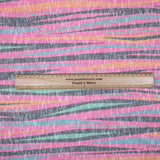 3 Metres Cotton Blend Knit Terry- 55" Wide (Stripes) - Pound A Metre