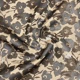 Per Metre Luxury Floral Brocade- 55” Wide (Beige Floral)