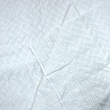 3 Metre Broderie Anglaise Floral Cotton - 45" Wide (WHITE)