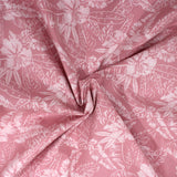 3 Metre Premium Cotton Twill  55" Wide (PINK HAWAII)