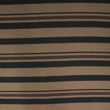 3 Metres Premium Quality Stripe Drill  55" (BROWN & BLACK)