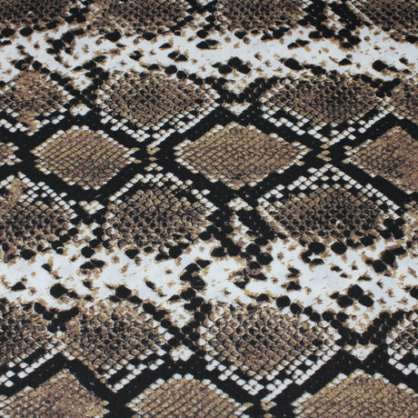 3 Metres Luxurious Printed Cotton Jersey - 55" (Snake)