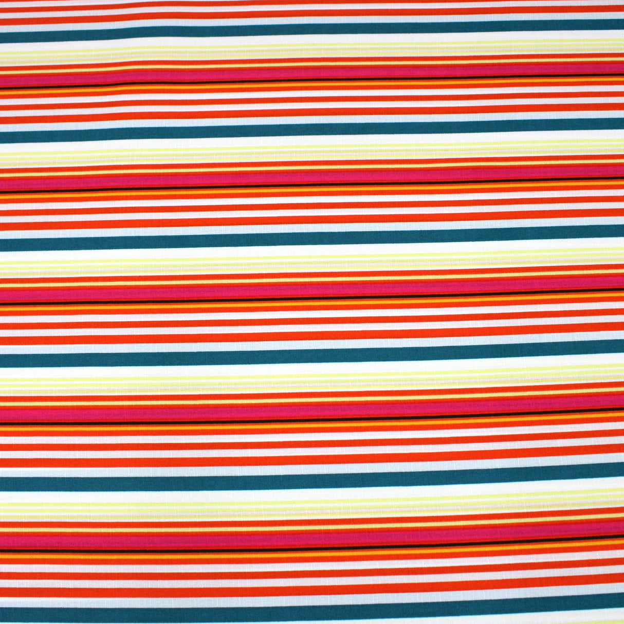 3 Metres Premium Stripped Soft Linen Effect 55" Wide - (Bright)