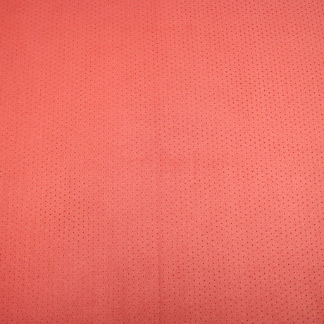 3 Metres Super Soft Luxury Embossed Suede Jersey 60" (Coral)