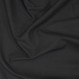 Per Metre Plain Cotton Canvas - 55" Wide (Black)