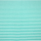 3 Metres Super Soft Gingham  Polycotton 55" Wide (Turquoise & White)