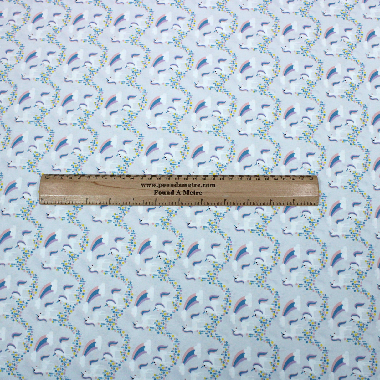 3 Metres Printed Poplin Cotton- 55" Wide (Unicorn)