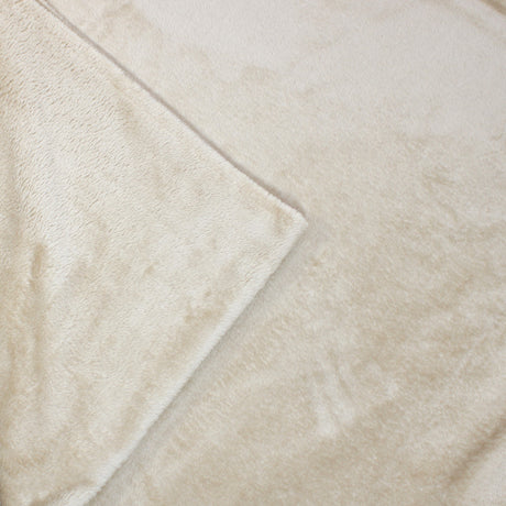 3 Metre Ultra Soft Cuddle Fleece 60” Wide (Beige)