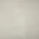 3 Metres Heavy Textured Furnishing - 55" Wide - (Cream Stripes)