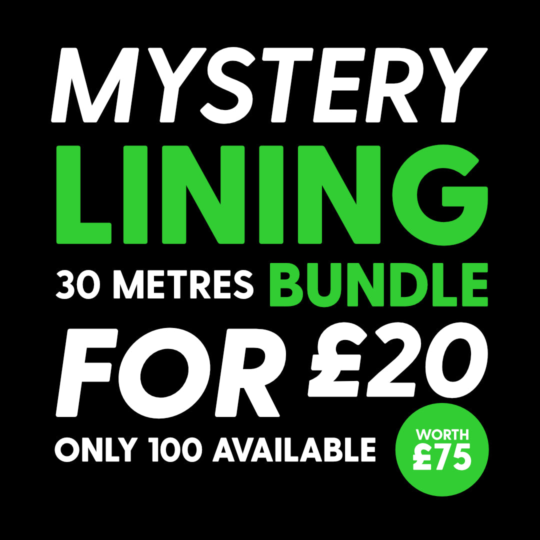 Mystery Lining Fabric Bundle (30 Metres For £20)