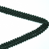 Per Metre Lace Trimming- (Holographic Dark Green)
