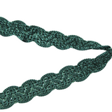 Per Metre Lace Trimming- (Holographic Emerald)