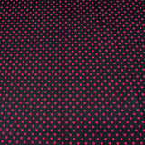 Per Metre Digitally Printed 100% Cotton- 45" Wide (Red stars)