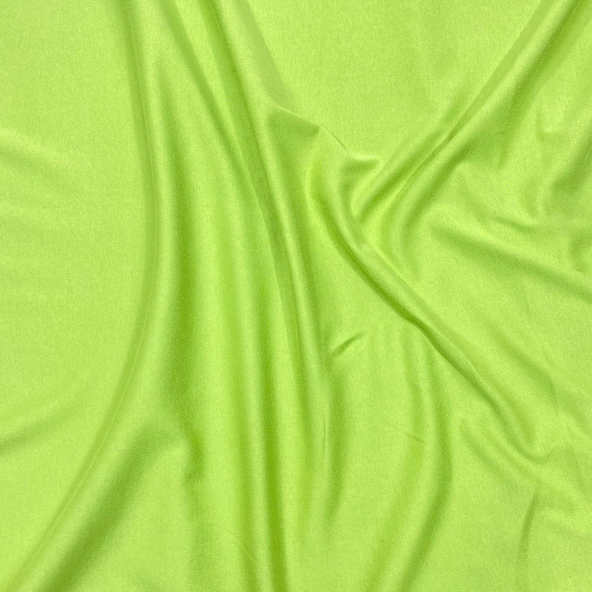 3 Metre Soft Plain Light Poly-Jersey - 55” Wide (GREEN)