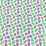 Per Metre Luxury Dressmaking 100% Cotton Lawn- 60" (Green & Purple)