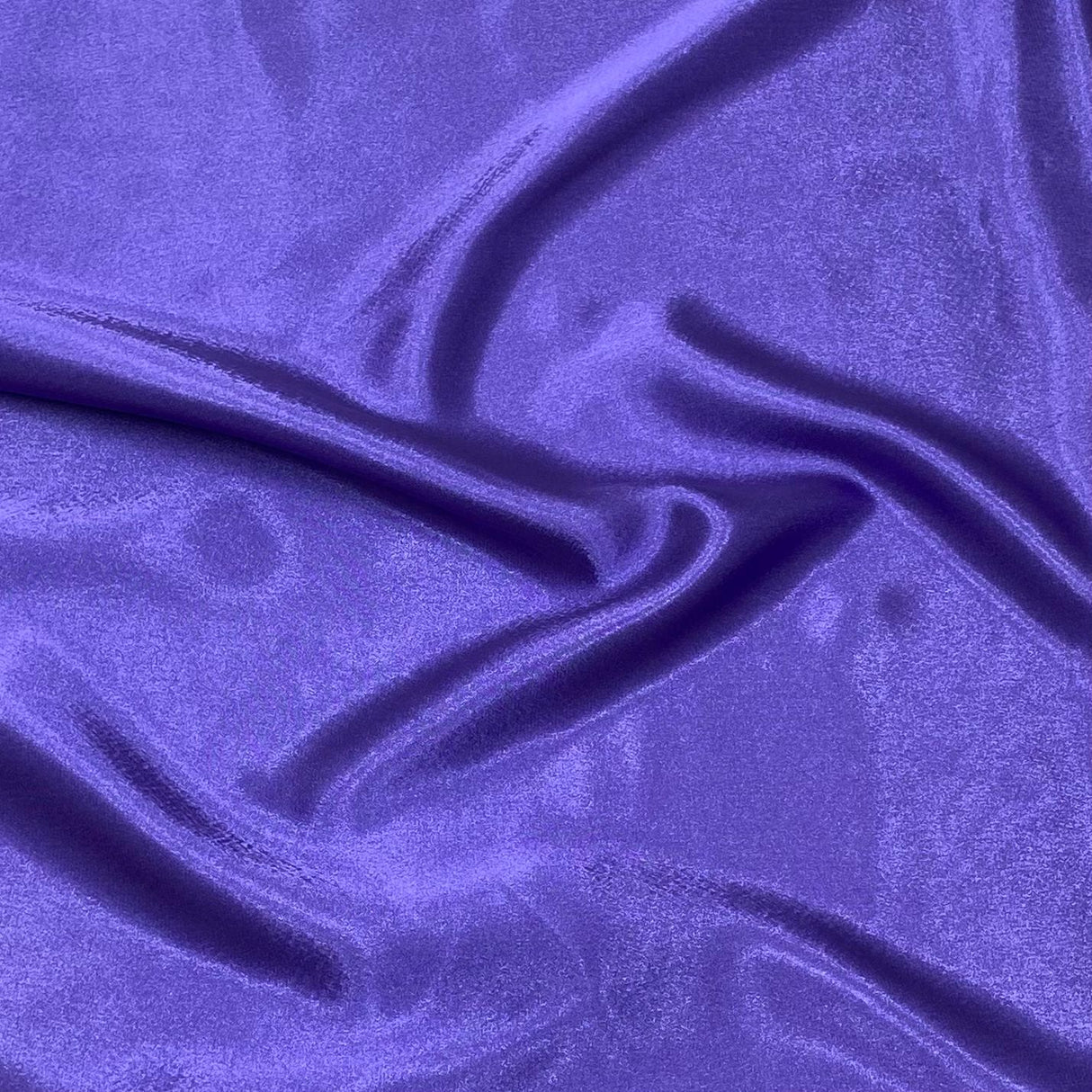 Per Metre Crepe Backed Satin - 55" Wide (Violet)