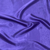 Per Metre Crepe Backed Satin - 55" Wide (Violet)