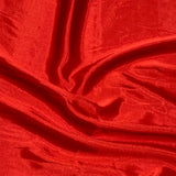 Per Metre Crepe Backed Satin - 55" Wide (Red)