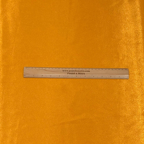 Per Metre Crepe Backed Satin - 55" Wide (Mustard)