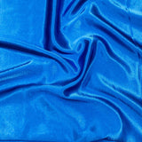 Per Metre Crepe Backed Satin - 55" Wide (Blue)