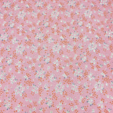 Per Metre Luxury Dressmaking 100% Cotton Lawn- 60" (Pink)