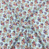 Per Metre Luxury Dressmaking 100% Cotton Lawn- 60" (Bouquet)