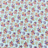 Per Metre Luxury Dressmaking 100% Cotton Lawn- 60" (Bouquet)