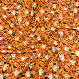 Per Metre Premium Quality 100% Quilting Halloween Cotton 45' Wide  (Witch)