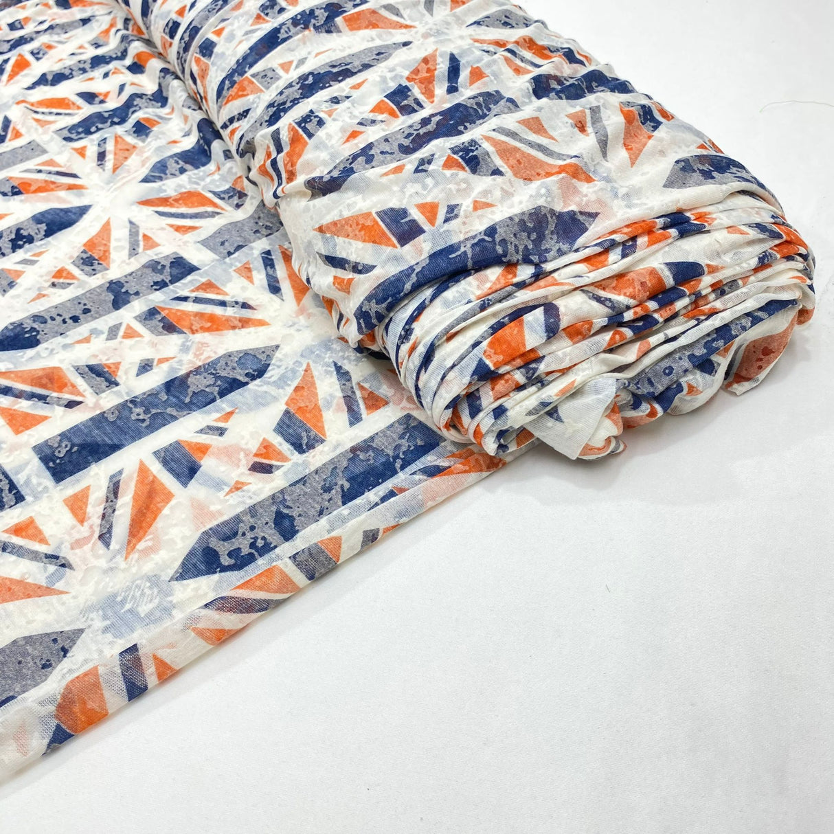 10 Metres Soft Printed Mesh Jersey - 55" Wide (Great Britain)