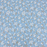 Per Metre Luxury Dressmaking 100% Cotton Lawn- 60" (Sky)