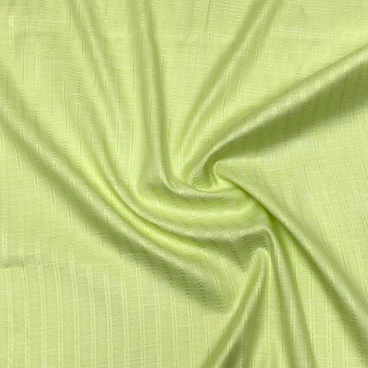 3 Metres Luxurious Dress Making Printed Rayon - 45" Wide (Lime Green)