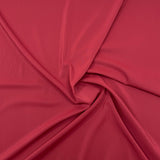 3 Metres Luxury Plain Chiffon- 55" Wide - (Red) (Black Friday Sale)