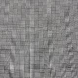 3 Metres Luxury Soft Printed Ponte Scuba - 55" Wide (Small Checks)