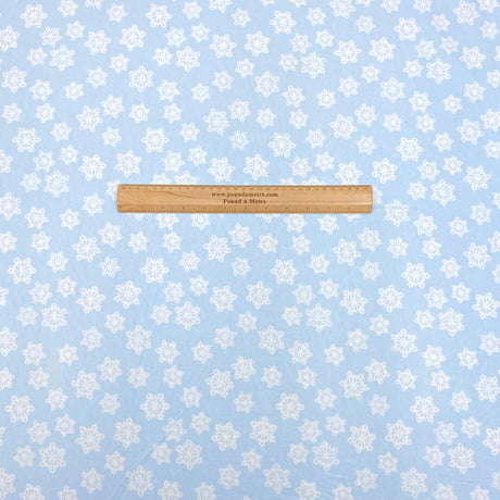 High Quality Brushed Cotton - 45" Wide (Snowflake)