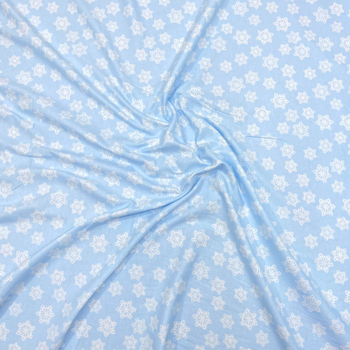 High Quality Brushed Cotton - 45" Wide (Snowflake)