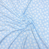 High Quality Brushed Cotton - 45" Wide (Snowflake)