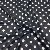 High Quality Brushed Cotton - 45" Wide (Black And White)