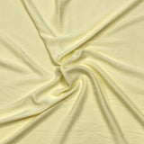 3 Metres Dress Making Plain Viscose Fabric - 55" Wide - Lemon