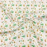 Per Metre Digitally Printed Christmas 100% Cotton- 45" Wide (Gifts)