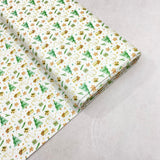 Per Metre Digitally Printed Christmas 100% Cotton- 45" Wide (Gifts)