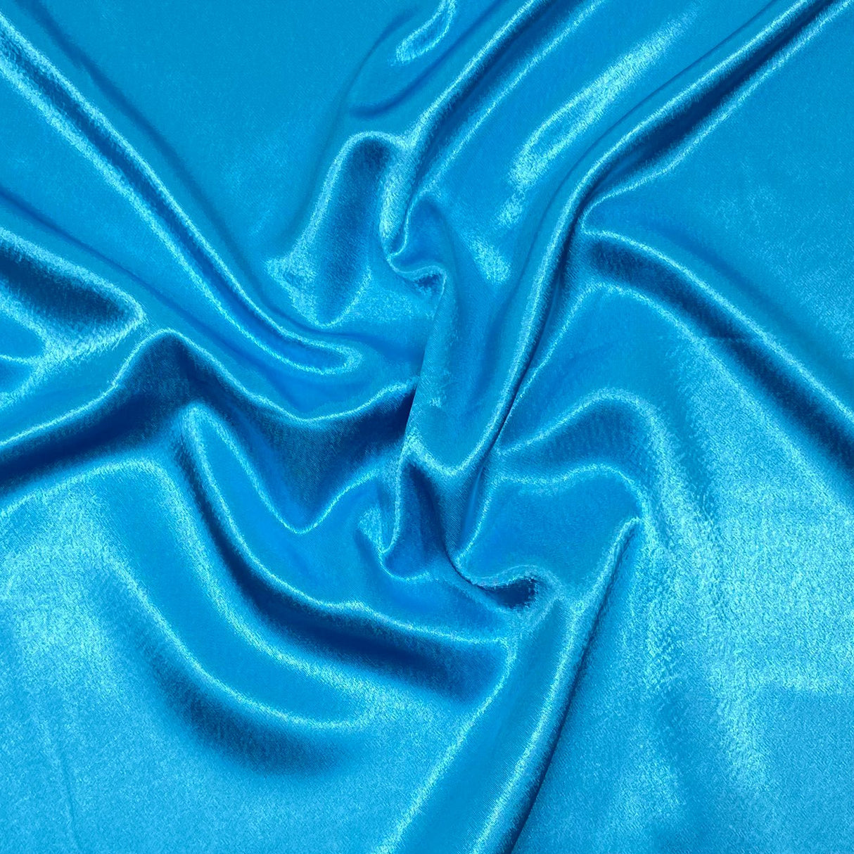 Per Metre Crepe Backed Satin - 55" Wide (Sky)