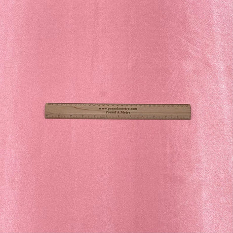 Per Metre Crepe Backed Satin - 55" Wide (Pink)