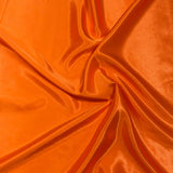 Per Metre Crepe Backed Satin - 55" Wide (Orange)