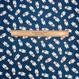 Per Metre Digitally Printed Christmas 100% Cotton- 45" Wide (Polar)