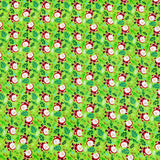 Per Metre Digitally Printed Christmas 100% Cotton- 45" Wide (Santa)