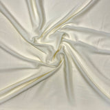 3 Metres Dress Making Plain Viscose Fabric - 55" Wide - Cream