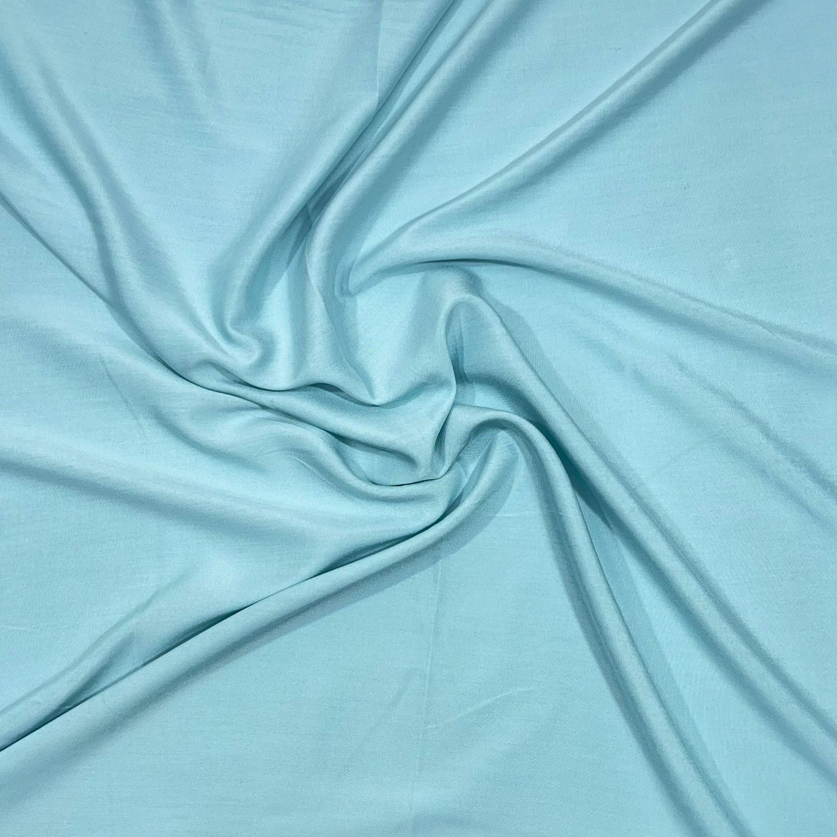 3 Metres Dress Making Plain Viscose Fabric - 55" Wide - Water