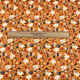 Per Metre Digitally Printed Halloween 100% Cotton- 45" Wide (Treat)